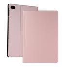 Universal Spring Texture TPU Protective Case for Huawei Mediapad M5 10.1 inch / C5 10.1 inch, with Holder (Rose Gold) - 1