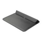 Universal Envelope Style PU Leather Case with Holder for Ultrathin Notebook Tablet PC 15.4 inch, Size: 39x28x1.5cm(Black) - 8