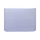 Universal Envelope Style PU Leather Case with Holder for Ultrathin Notebook Tablet PC 15.4 inch, Size: 39x28x1.5cm  (Blue Purple) - 3
