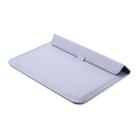 Universal Envelope Style PU Leather Case with Holder for Ultrathin Notebook Tablet PC 15.4 inch, Size: 39x28x1.5cm  (Blue Purple) - 4