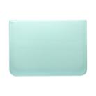 Universal Envelope Style PU Leather Case with Holder for Ultrathin Notebook Tablet PC 15.4 inch, Size: 39x28x1.5cm(Mint Green) - 3