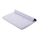 Universal Envelope Style PU Leather Case with Holder for Ultrathin Notebook Tablet PC 15.4 inch, Size: 39x28x1.5cm(Purple) - 4