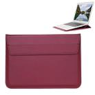 Universal Envelope Style PU Leather Case with Holder for Ultrathin Notebook Tablet PC 15.4 inch, Size: 39x28x1.5cm - 1