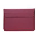 Universal Envelope Style PU Leather Case with Holder for Ultrathin Notebook Tablet PC 15.4 inch, Size: 39x28x1.5cm - 2