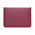 Universal Envelope Style PU Leather Case with Holder for Ultrathin Notebook Tablet PC 15.4 inch, Size: 39x28x1.5cm - 3