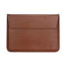 Universal Envelope Style PU Leather Case with Holder for Ultrathin Notebook Tablet PC 15.4 inch, Size: 39x28x1.5cm(Brown) - 2