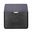 Universal Envelope Style PU Leather Case with Holder for Ultrathin Notebook Tablet PC 13.3 inch, Size: 35x25x1.5cm(Black) - 4