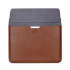 Universal Envelope Style PU Leather Case with Holder for Ultrathin Notebook Tablet PC 13.3 inch, Size: 35x25x1.5cm(Brown) - 4