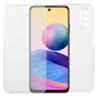 For Xiaomi Redmi Note 10 5G PC+TPU Ultra-Thin Double-Sided All-Inclusive Transparent Case - 1