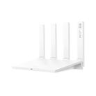 Original Huawei Router AX3 Pro 3000Mbps 2.4G / 5.0GHz Dual Band WiFi Router with 5dBi Antennas, Gigahome Quad-core 1.4 GHz CPU(White) - 1
