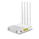COMFAST WS-R642 300Mbps 4G Household Signal Amplifier Wireless Router Repeater WIFI Base Station with 4 Antennas, North US Version - 1
