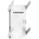 COMFAST CF-AC2100 2100Mbps Wireless WIFI Signal Amplifier Repeater Booster Network Router with 4 Antennas, EU Plug - 1