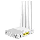 COMFAST WS-R642 300Mbps 4G Household Signal Amplifier Wireless Router Repeater WIFI Base Station with 4 Antennas, European Edition EU Plug - 1