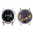 Original LCD Screen Digitizer Full Assembly with Frame for Samsung Galaxy Watch4 Classic 42mm SM-R880/R885 (Silver) - 1