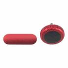For Apple Watch Series 9 41mm / 45mm GPS Version Watch Crown Nut / Power Button Set (Red) - 2