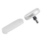 For Apple Watch Series 9 41mm / 45mm GPS Version Watch Crown Nut / Power Button Set (Silver) - 1