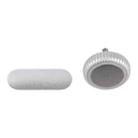For Apple Watch Series 9 41mm / 45mm GPS Version Watch Crown Nut / Power Button Set (Silver) - 2