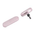 For Apple Watch Series 9 41mm / 45mm LTE Version Watch Crown Nut / Power Button Set (Pink) - 1
