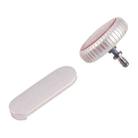 For Apple Watch Series 9 41mm / 45mm LTE Version Watch Crown Nut / Power Button Set (Starlight) - 1