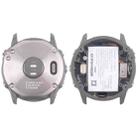 For Garmin Fenix 6x Original Disassembled Back Cover with Battery(Silver) - 1