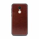 MOFI for  Xiaomi Redmi 5 PC+TPU+PU Leather Protective Back Cover Case(Dark Brown) - 1