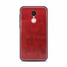 MOFI for  Xiaomi Redmi 5 PC+TPU+PU Leather Protective Back Cover Case(Red) - 1