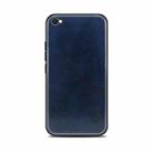 MOFI for Xiaomi Redmi Note 5A Standard PC+TPU+PU Leather Protective Back Cover Case(Blue) - 1