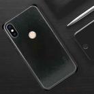 MOFI Shockproof PU Paste PC Case for Xiaomi Mi Mix 2S (Black) - 1