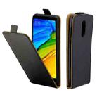 Business Style Vertical Flip TPU Leather Case  for Xiaomi Redmi 5 Plus , with Card Slot(Black) - 1