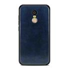 MOFI Shockproof PC+TPU+PU Leather Protective Back Case for Xiaomi Redmi Note 4X (Blue) - 1