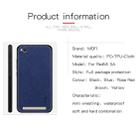 MOFI Cloth Surface + PC + TPU Protective Back Case for Xiaomi Redmi 5A (Blue) - 3