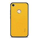 MOFI Cloth Surface + PC + TPU Protective Back Case for Xiaomi Redmi Note 5A Prime(Yellow) - 1