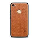 MOFI Cloth Surface + PC + TPU Protective Back Case for Xiaomi Redmi Note 5A Prime (Brown) - 1