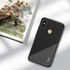 MOFI Honor Series Full Coverage PC + TPU + Cloth Case for Xiaomi Mi Max 3(Black) - 1