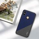 MOFI Honor Series Full Coverage PC + TPU + Cloth Case for Xiaomi Mi Max 3(Blue) - 1