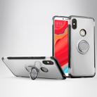 Magnetic 360 Degree Rotation Ring Holder Armor Protective Case for Xiaomi Redmi S2 (Silver) - 1