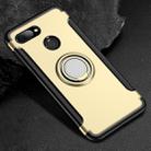 Magnetic 360 Degree Rotation Ring Holder Armor Protective Case for Xiaomi Mi 8 Lite (Champagne Gold) - 1