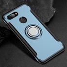 Magnetic 360 Degree Rotation Ring Holder Armor Protective Case for Xiaomi Mi 8 Lite (Blue) - 1