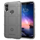 Full Coverage Shockproof TPU Case for Xiaomi Redmi Note 6(Grey) - 1