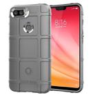 Full Coverage Shockproof TPU Case for Xiaomi Mi 8 Lite(Grey) - 1