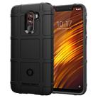 Full Coverage Shockproof TPU Case for Xiaomi Pocophone F1 (Black) - 1