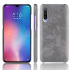 Shockproof Litchi Texture PC + PU Case for Xiaomi Mi 9(Grey) - 1