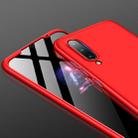 GKK Three Stage Splicing Full Coverage PC Case for Xiaomi Mi 9(Red) - 5