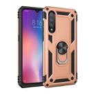 Sergeant Armor Shockproof TPU + PC Protective Case for Xiaomi Mi 9, with 360 Degree Rotation Holder(Gold) - 1