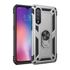 Sergeant Armor Shockproof TPU + PC Protective Case for Xiaomi Mi 9, with 360 Degree Rotation Holder(Silver) - 1