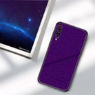 PINWUYO Full Coverage Waterproof Shockproof PC+TPU+PU Case for Xiaomi Mi 9(Purple) - 1