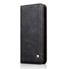 Casual Style Retro Crazy Horse Texture Horizontal Flip Leather Case for Xiaomi Mi 9, with Card Slots & Holder & Wallet (Black) - 2