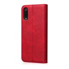 Casual Style Retro Crazy Horse Texture Horizontal Flip Leather Case for Xiaomi Mi 9, with Card Slots & Holder & Wallet (Red) - 3