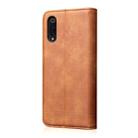 Casual Style Retro Crazy Horse Texture Horizontal Flip Leather Case for Xiaomi Mi 9, with Card Slots & Holder & Wallet (Brown) - 3