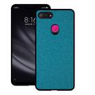 Shockproof Cloth Texture PC+ TPU Protective Case for Xiaomi Mi 8 Lite(Blue) - 1